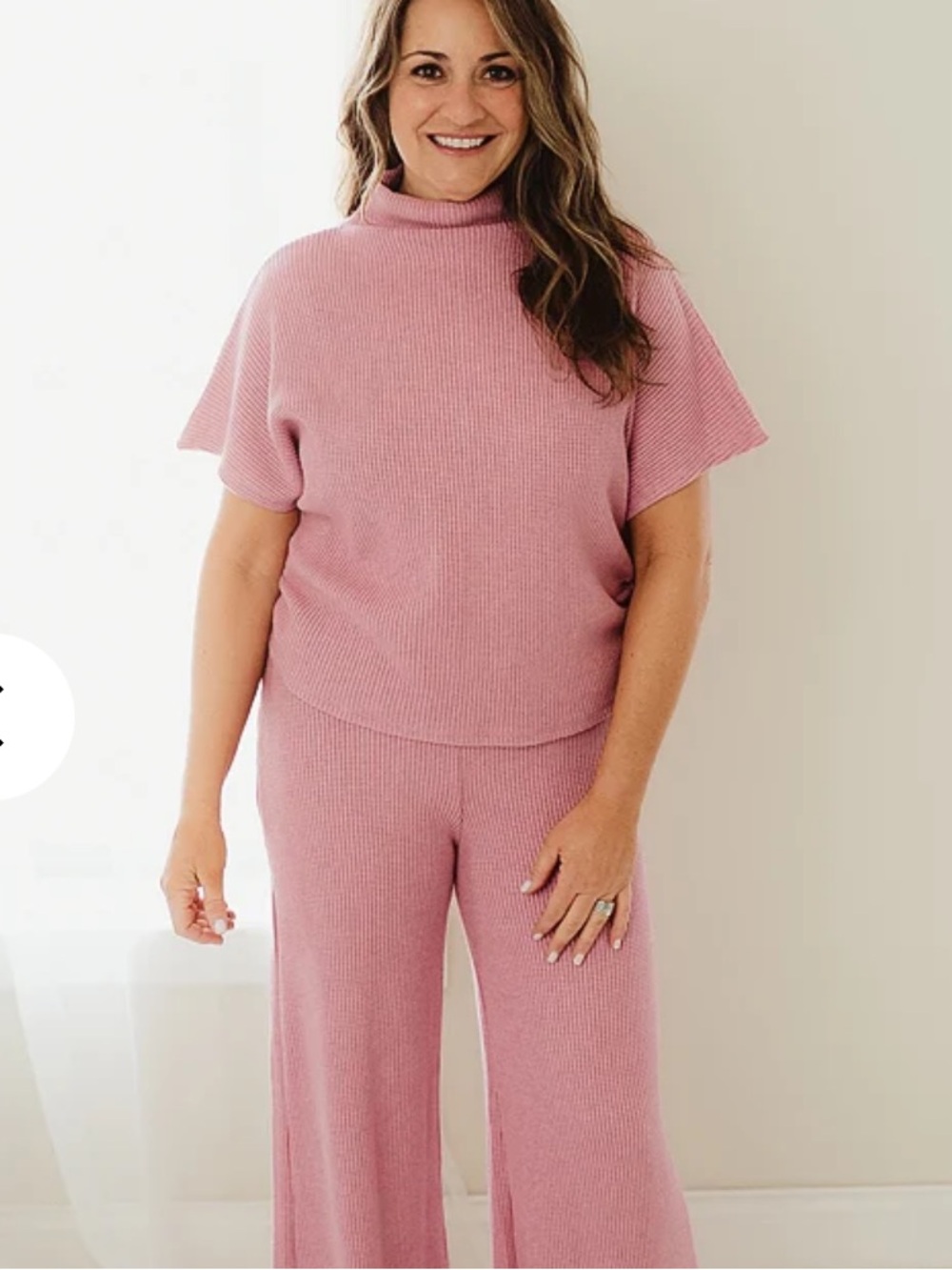 Zenana Light Rose Chic Comfort Set